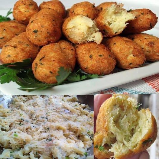 Bolinho de Bacalhau de Natal