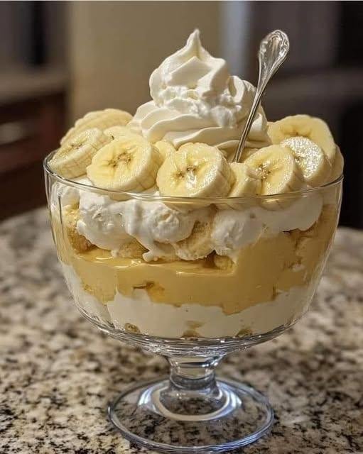 Pavê de Banana com Chantilly