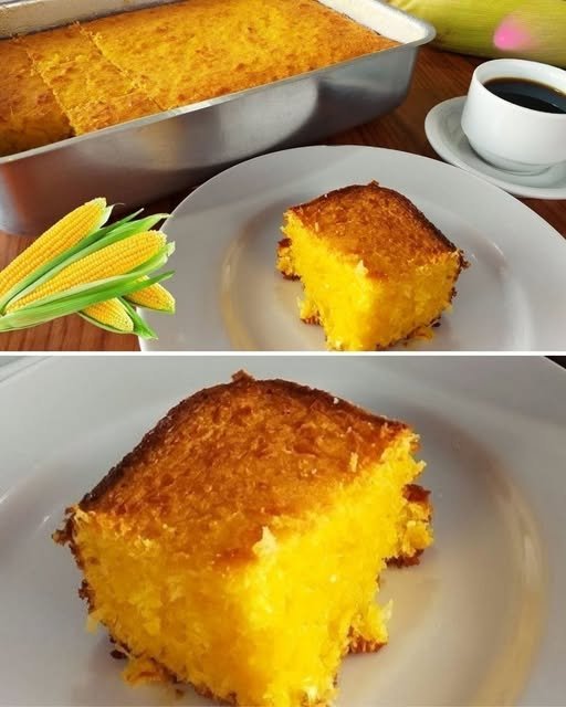Bolo de Milho Original sem fubá e sem trigo