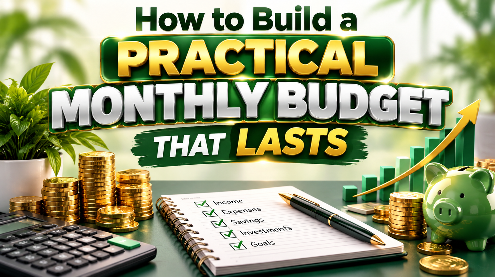 How to Build a Practical Monthly Budget That Lasts